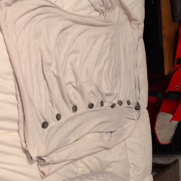 Allegra K Cream Top - Picture 1 of 2
